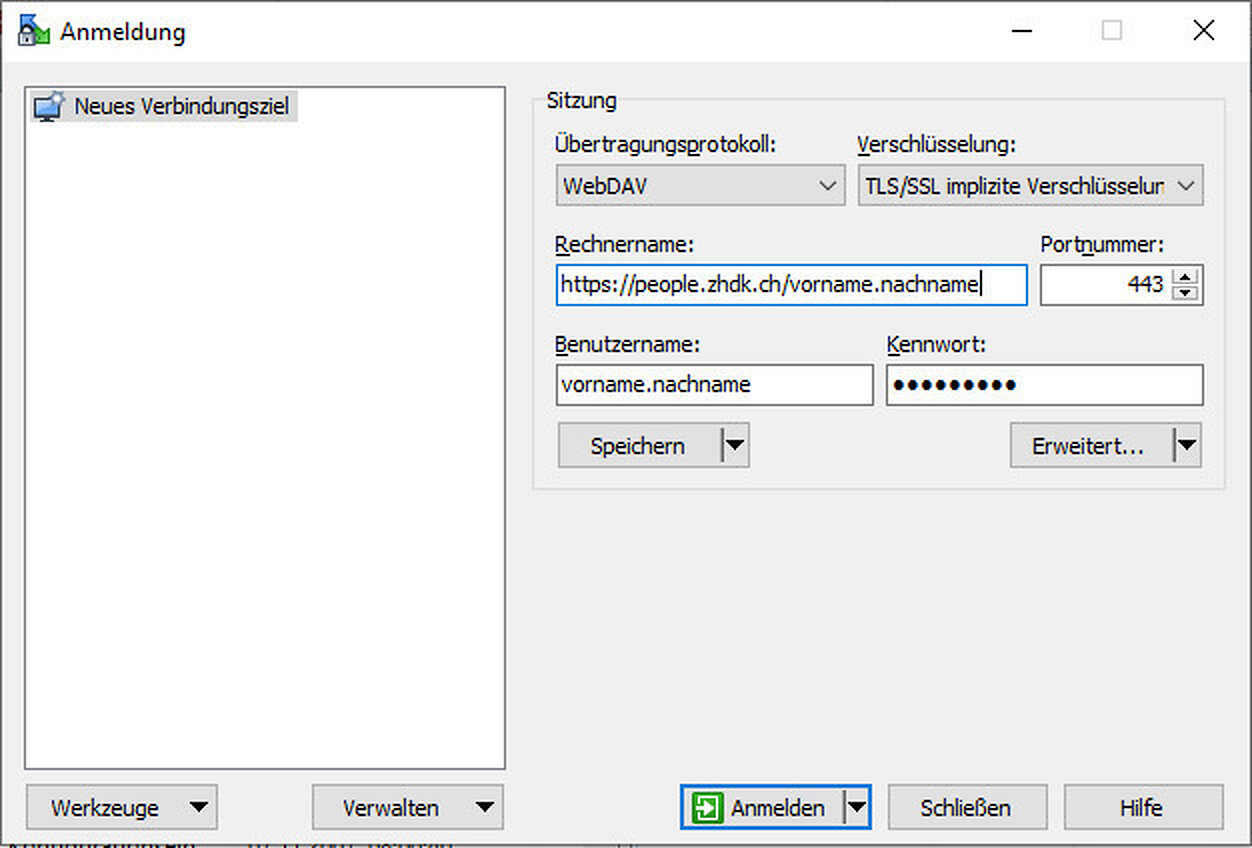 WinSCP-Screenshot
